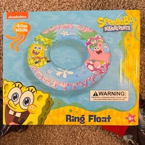 Nickelodeon SpongeBob SquarePants Ring Float - Blue and Pink